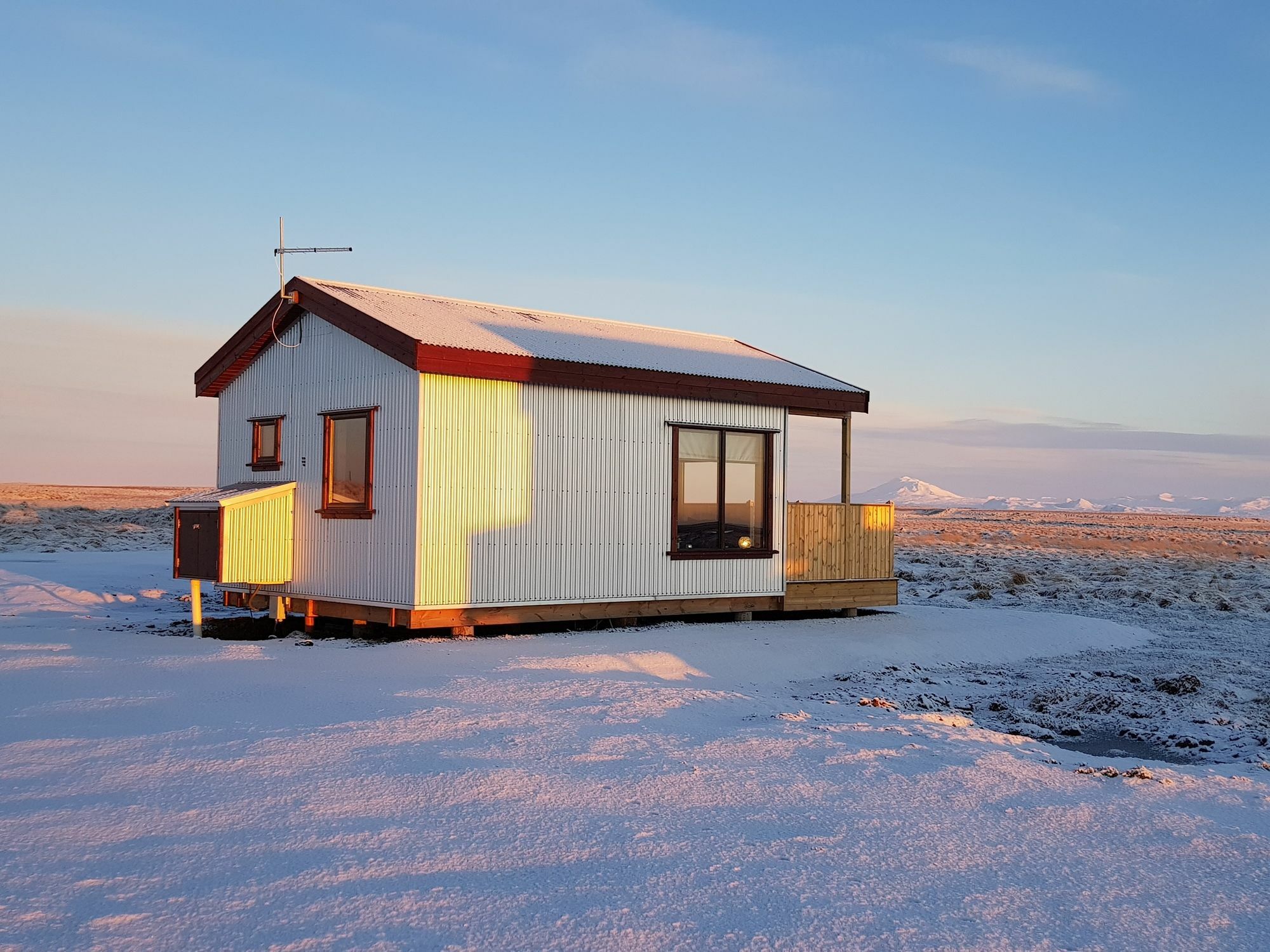 Hekla Cabin 1 Volcano And Glacier View Hella Exterior foto